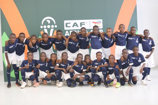 Visa Player Escort Program makes dreams come true for Ivorian children