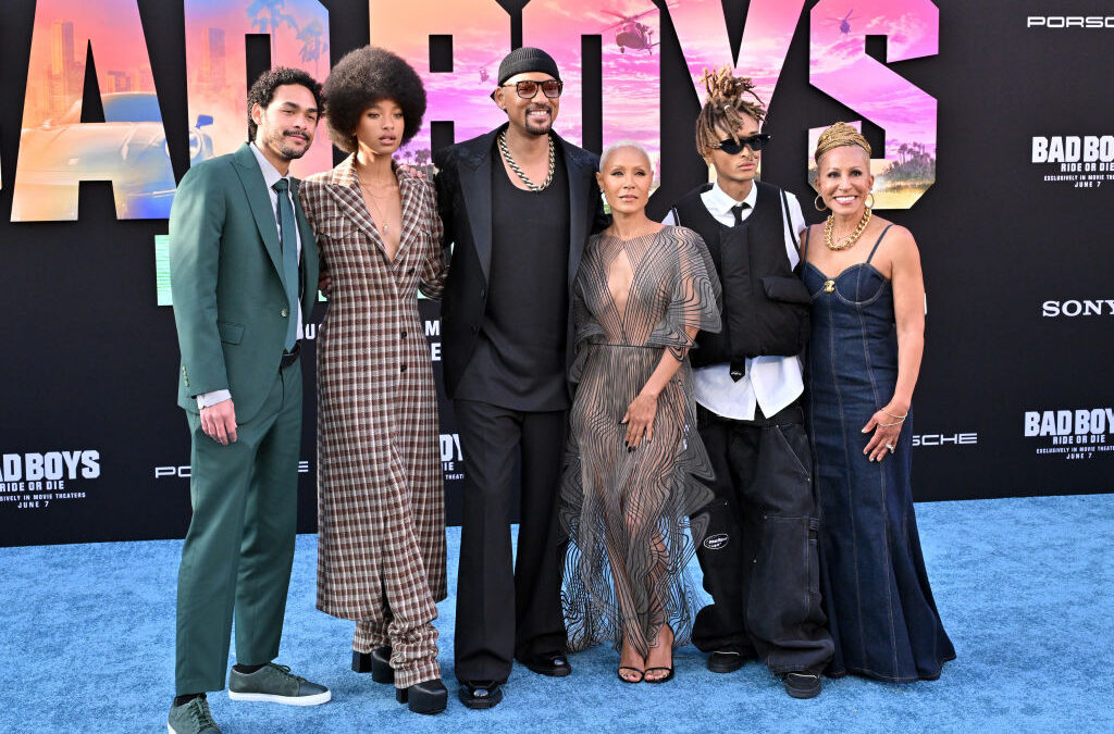 Ride Or Die: Will Smith Joined By Jada Pinkett-Smith, Kids For ‘Bad Boys’ Premiere