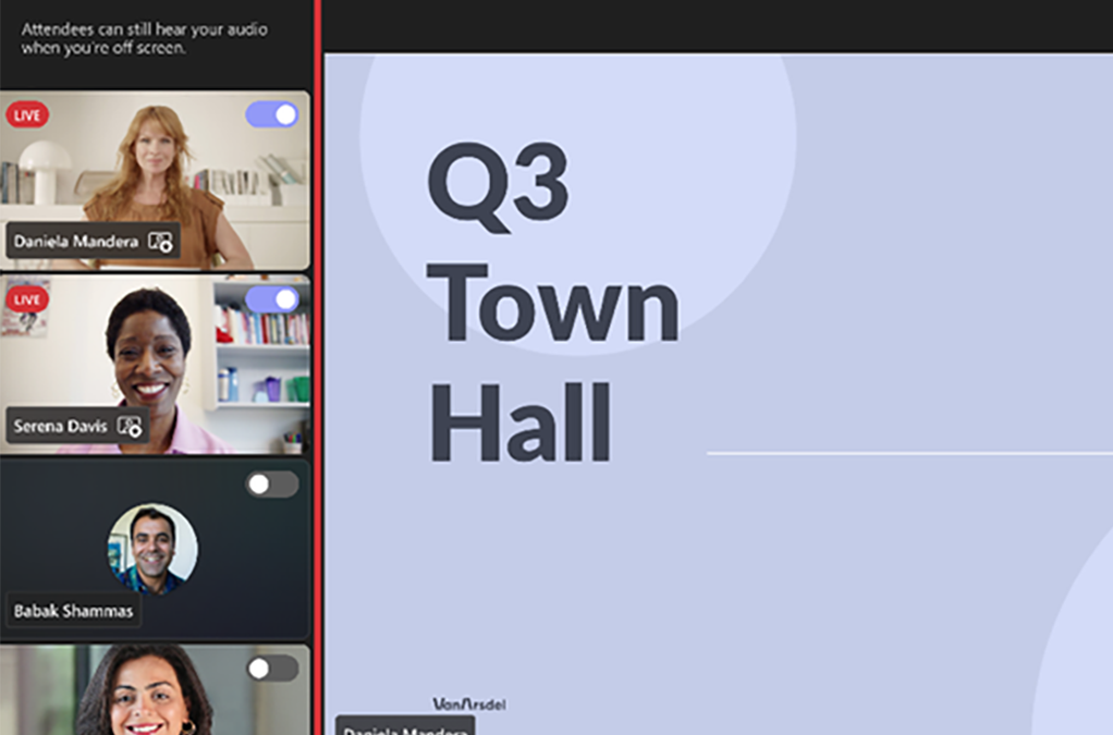 Microsoft Teams announces updates for Town Hall