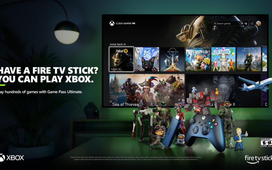 Play more games without a console: Xbox gaming coming to Amazon Fire TV​