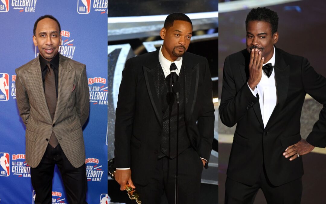 Stephen A. Smith Says He ‘Finds It Hard’ To Support Will Smith In ‘Bad Boys: Ride Or Die’ After Chris Rock Slap​