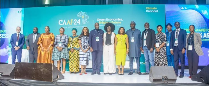 Stakeholders call for innovations to mitigate Africa’s climate challenges at CAAF24 event​