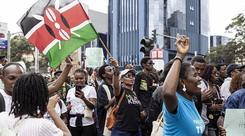 Finance Bill Protest: Kenyan authorities will not shutdown internet as police smoke protesters​