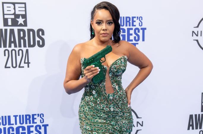 BET Blunder: Angela Simmons Responds To Critics Calling Out Her Befuddling Bedazzled Blicky Purse: ‘I Thought It Was A Fashion Moment’​