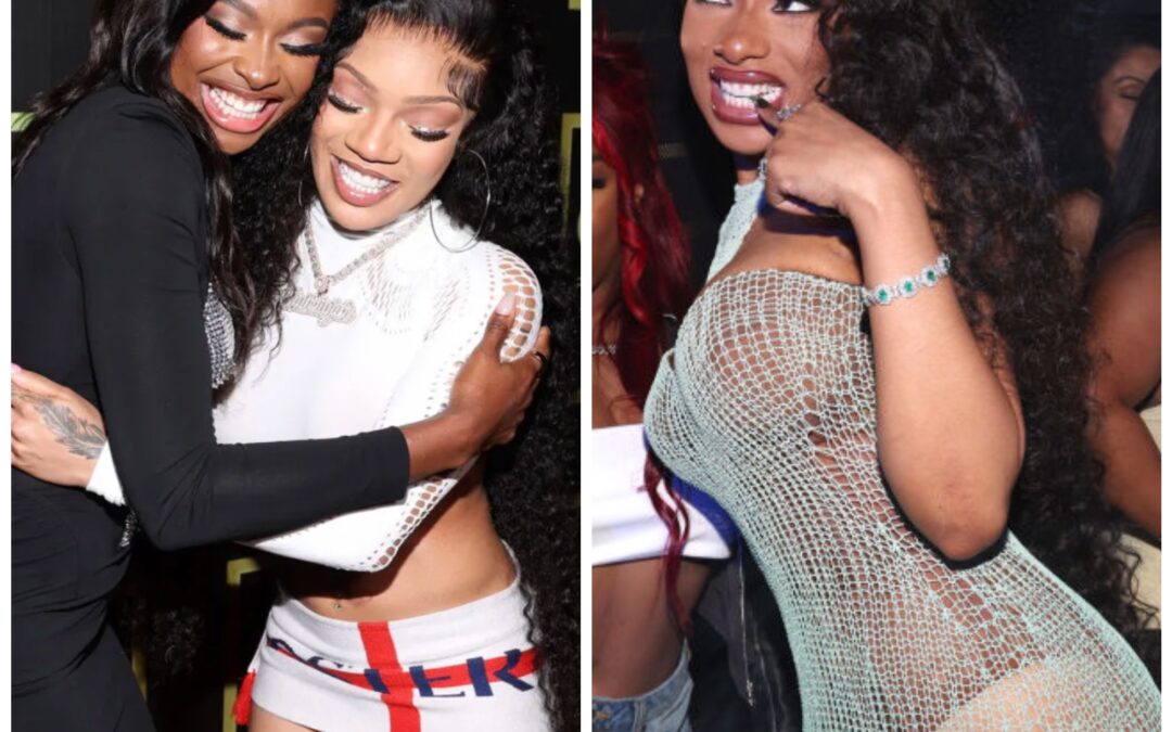 ‘Yeah, Glo!’ Coco Jones, Meagan Thee Stallion & Other Sizzling Stunners Attend GloRilla’s BET Awards After Party​