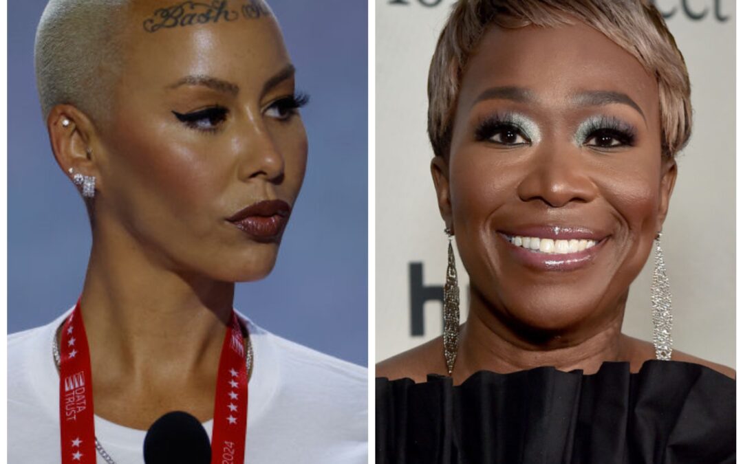 Joseline Was Right, AGAIN: Amber Rose Reacts To Joy Reid’s Muva MAGA Mauling Of Her Risible RNC Speech, Sycophant Slams Host As A ‘Race Baiter’​