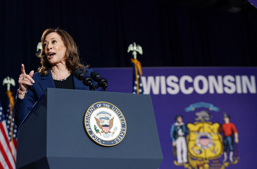 Talk To ‘Em! Vice President Kamala Harris Speaks At 1st Presidential Campaign Rally In Milwaukee​