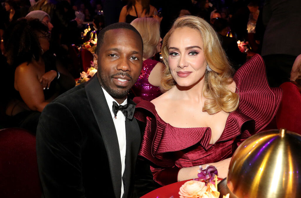 A Fiancée Innit?! Adele And Rich Paul Are Reportedly Engaged After A Secret Proposal With A 4-Carat Diamond Ring​