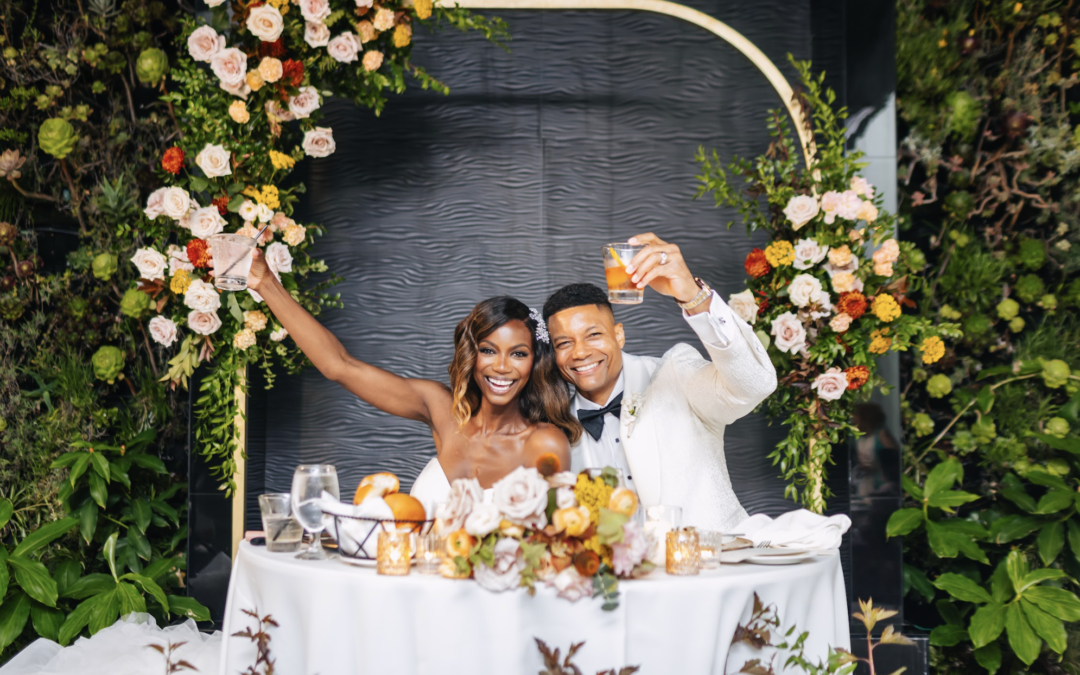 ‘The Oval’ Actress Taja V. Simpson Marries Ryan Easter In Lavish LA Wedding, Opulence Ensues [First Look Exclusive]​