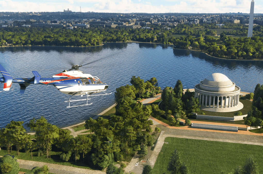 Microsoft Flight Simulator update includes Buffalo, Allentown and Washington, D.C.​