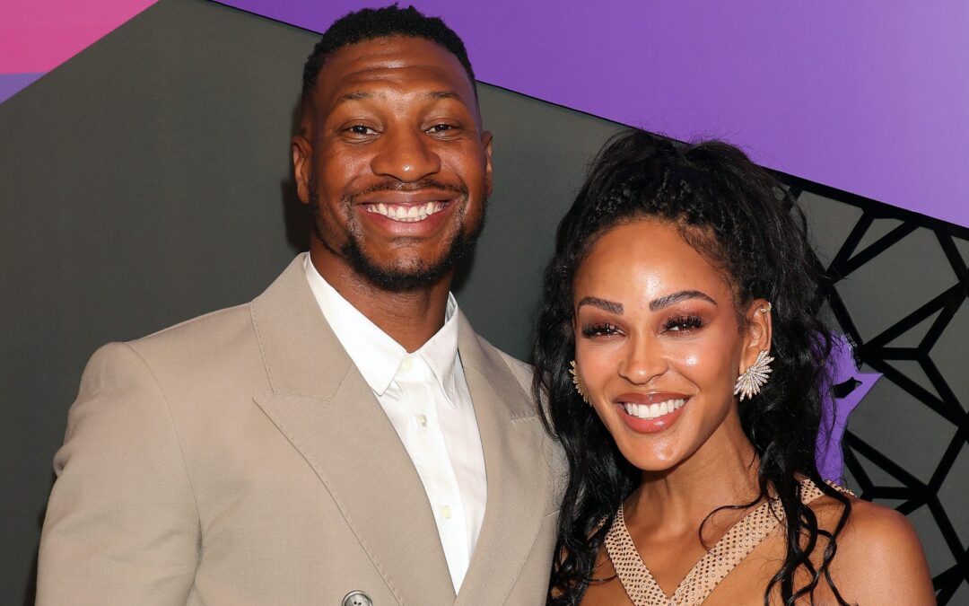 He Cried, She Cried, They Cried Togetherrr: Jonathan Majors Tearfully Declares Love For Meagan Good In Clip From Hollywood Unlocked Impact Awards​