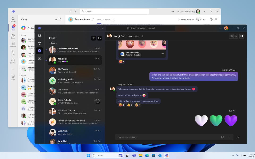 Unified Microsoft Teams app for work, personal and education accounts now available on Windows​