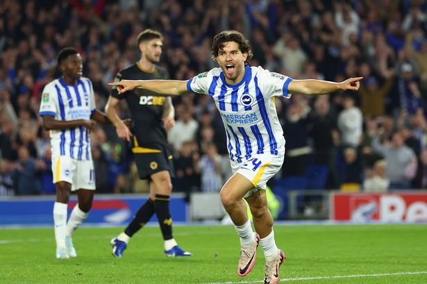 Fabian Hurzeler’s unbeaten start continues as Brighton accept early Wolves gifts​