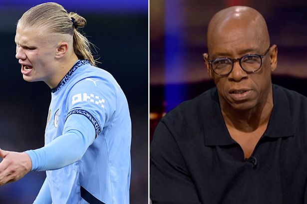 Ian Wright brands Erling Haaland a COWARD for Man City vs Arsenal antics​