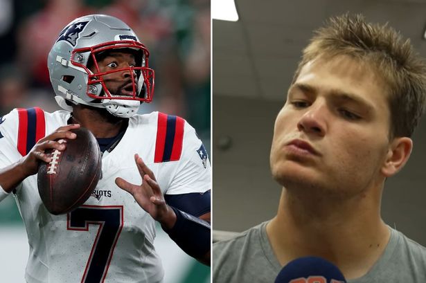 Drake Maye sends message to Jacoby Brissett as Patriots quarterback debate heats up​