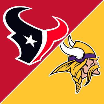 Follow live: Undefeated Texans, Vikings strive to extend win streak​