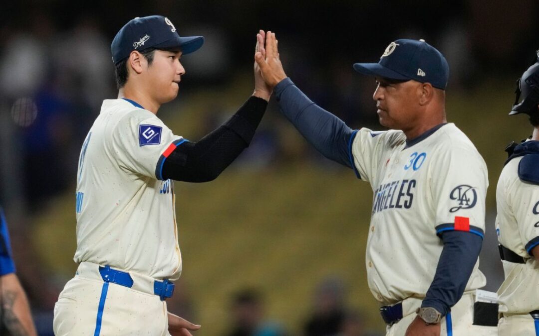 Roberts: Odds Ohtani pitches in playoffs ‘not zero’​