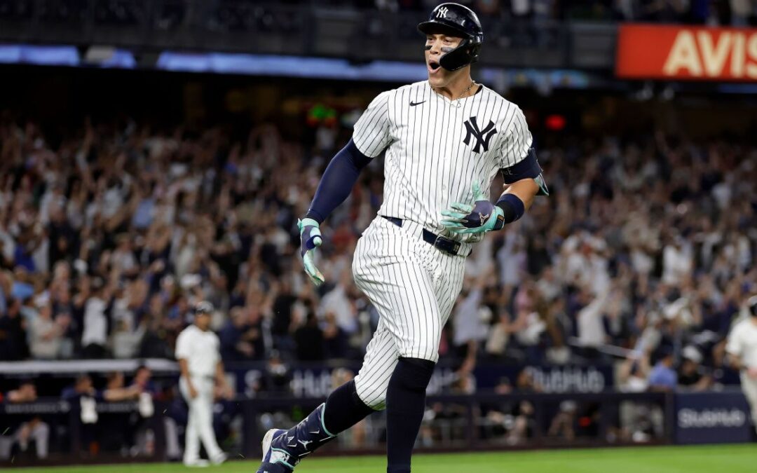 Judge slam halts HR drought: ‘Was it 16 games?’​