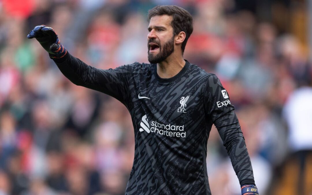 Alisson an injury doubt for Bournemouth clash​​