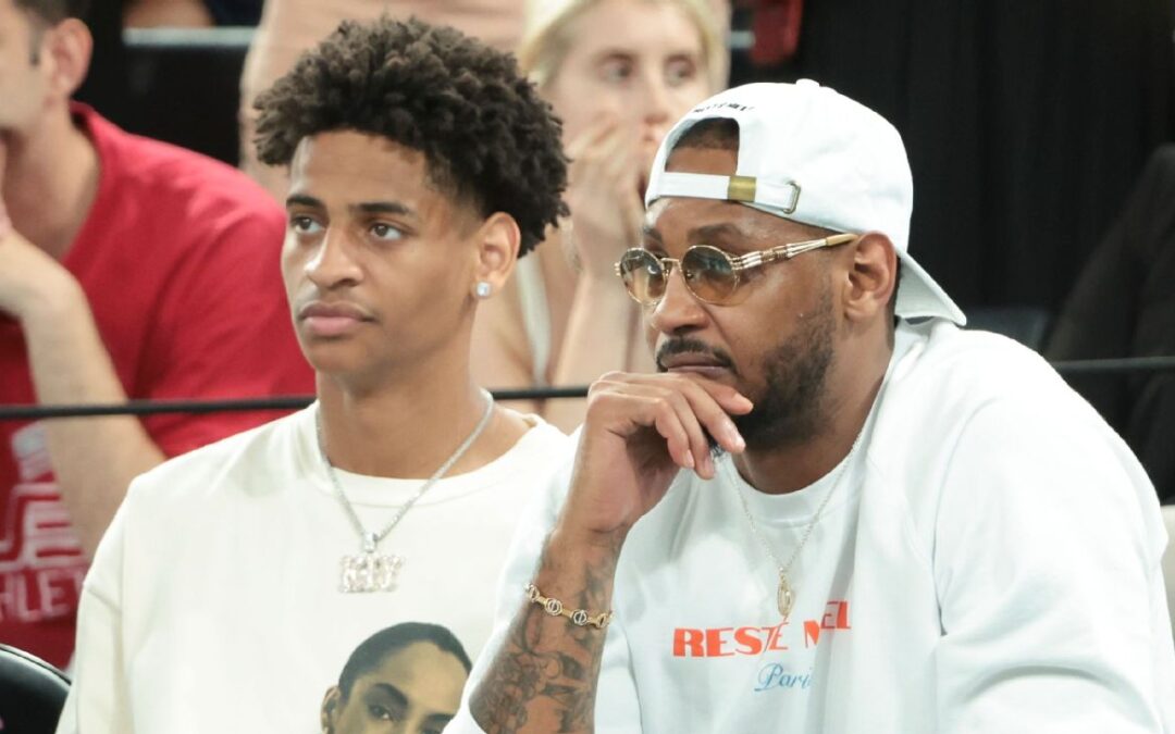 Melo’s son: Cuse is finalist, but dad doesn’t push​