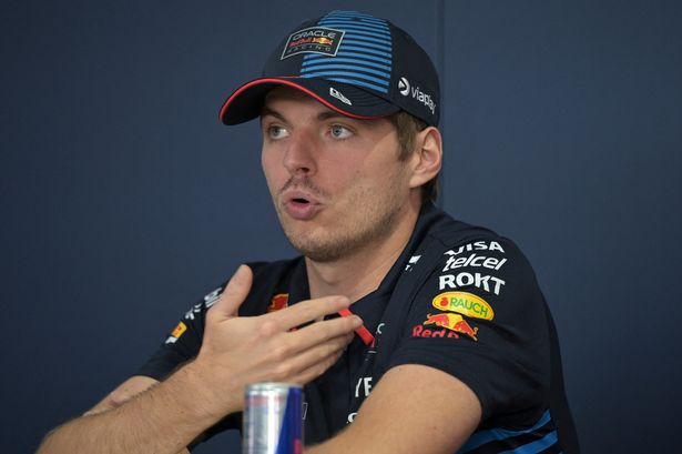 Max Verstappen tells George Russell what he thinks after Lando Norris ‘bet’​