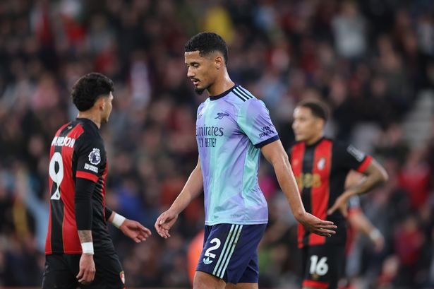 Alan Shearer in no doubt about William Saliba red as MOTD pundit highlights error​