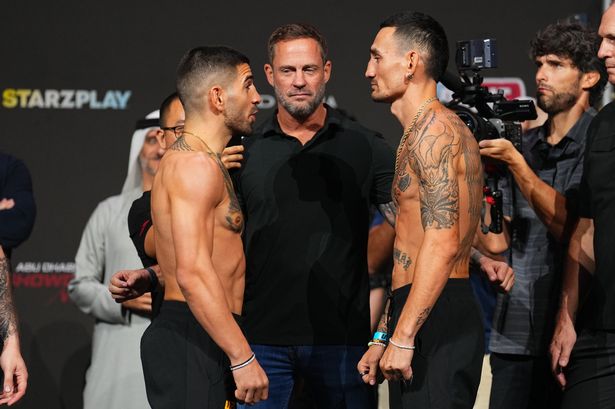 UFC 308 full fight card and UK start times for Ilia Topuria vs Max Holloway​