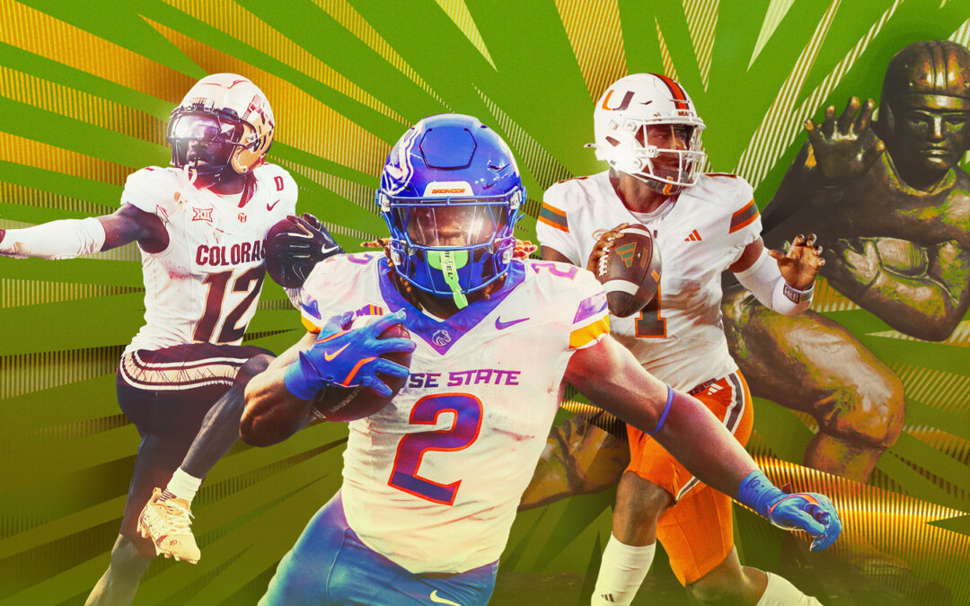 The midseason Heisman: 11 players for college football’s most coveted award​