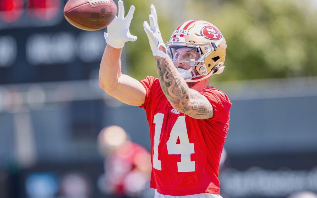 Pearsall set to make 49ers debut; Jennings out​