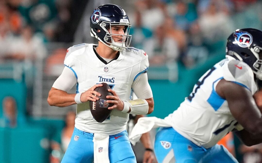 Source: Titans to start QB Rudolph against Bills​