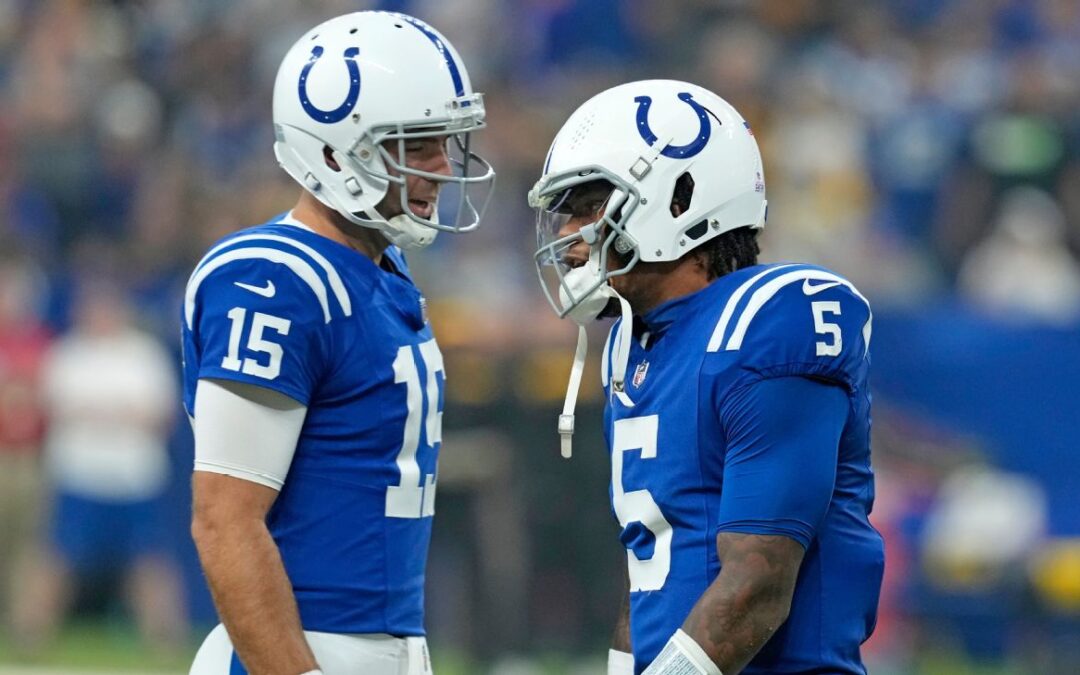 Sources: Colts bench Richardson, turn to Flacco​