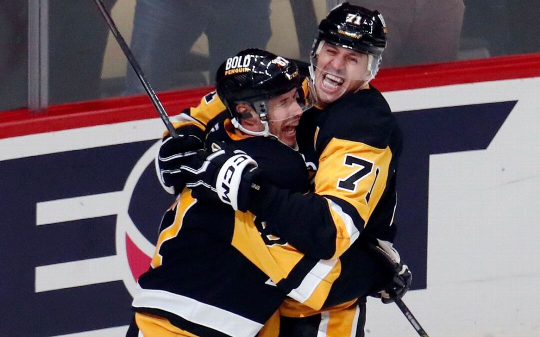 Penguins’ Malkin, Crosby share milestone night​