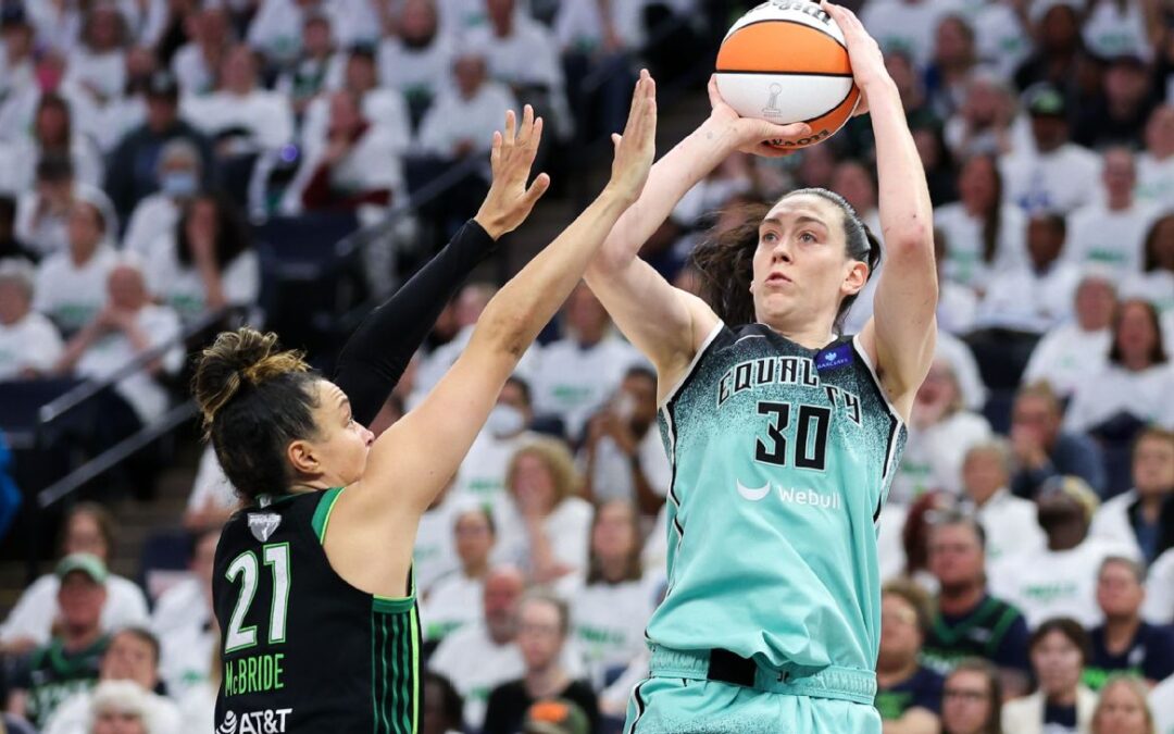 Stewart puts New York on brink of first WNBA title​