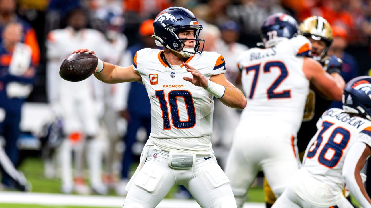 Broncos handle business in blowout of short-handed Saints​