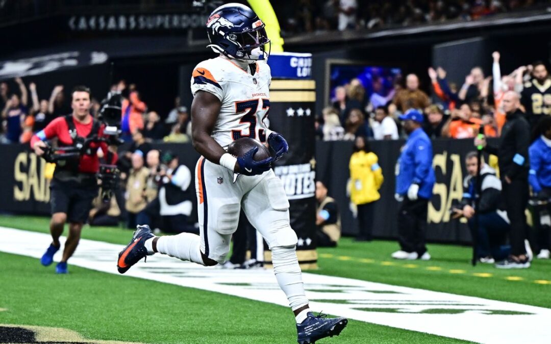 Broncos’ Javonte Williams scores 8-yard TD vs. Saints​