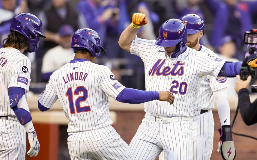 Alonso-sparked Mets roll, send NLCS back to L.A.​