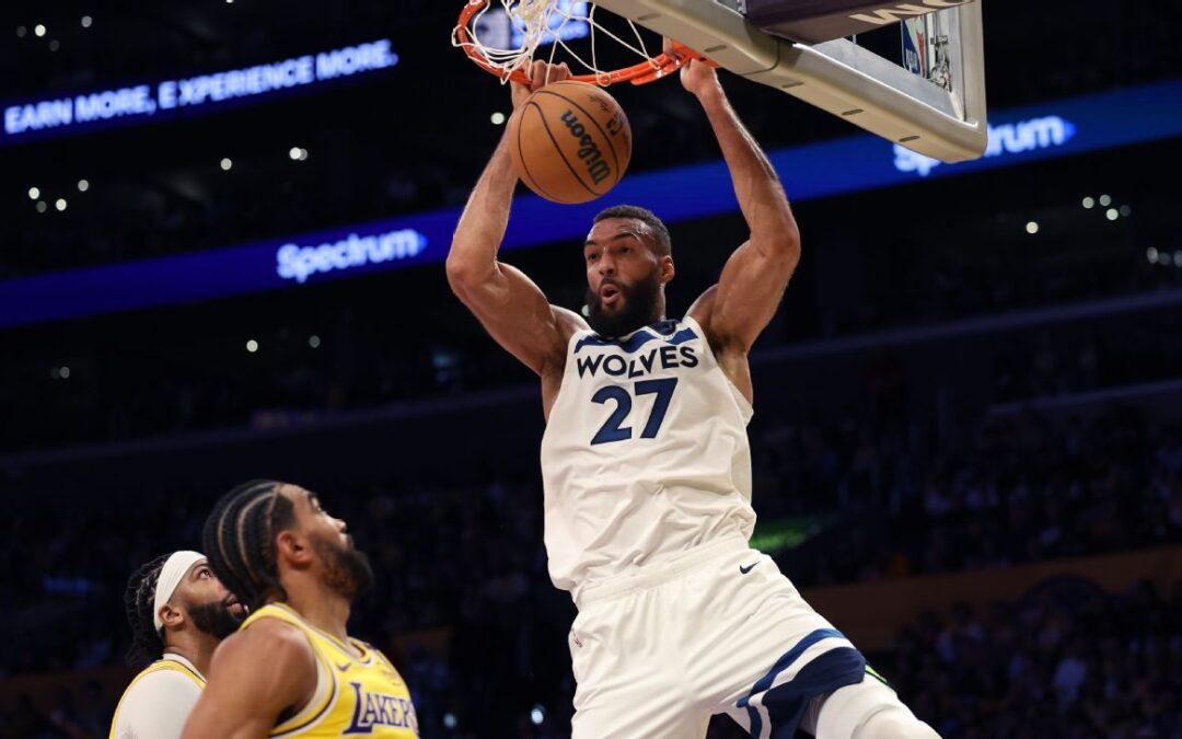 Sources: Wolves extend Gobert for 3 years, $110M​