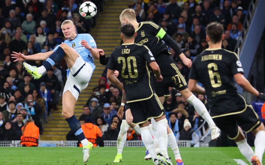 Pep: Haaland goal ‘not normal for a human being’​​