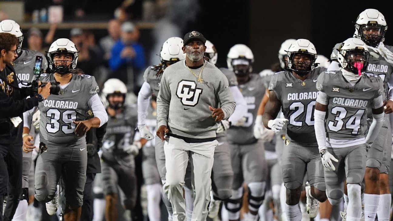 College Football Power Rankings: Colorado makes its first appearance​