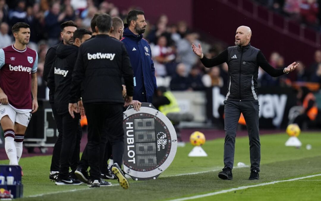 Ten Hag slams VAR process after Utd’s latest loss​​