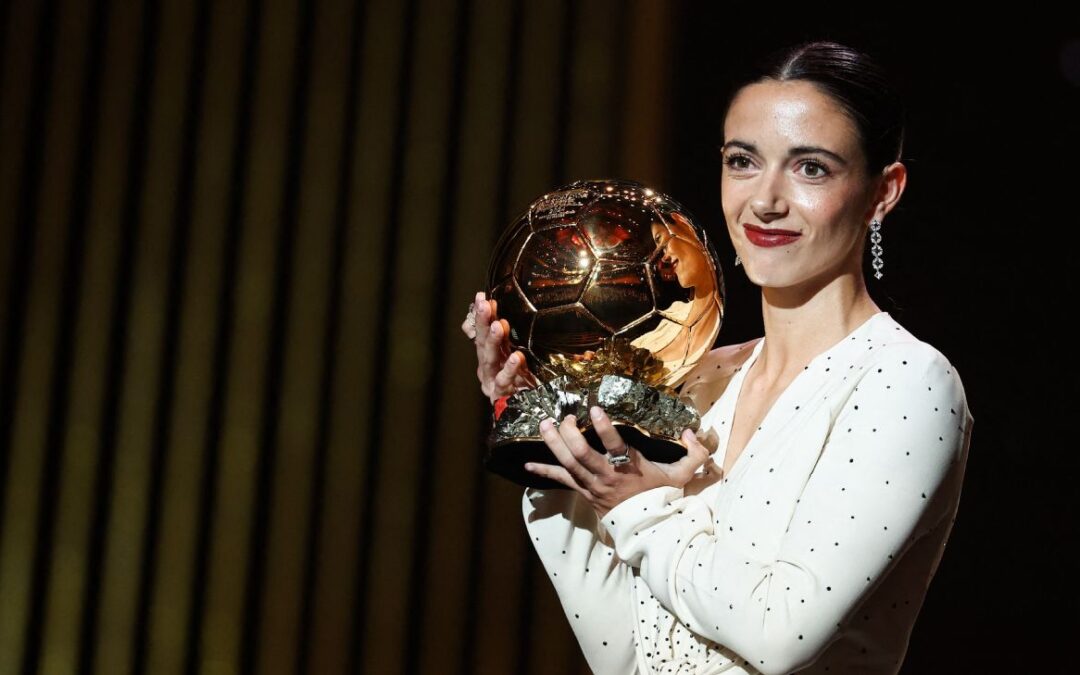 Bonmatí wins second straight Ballon d’Or Féminin​​