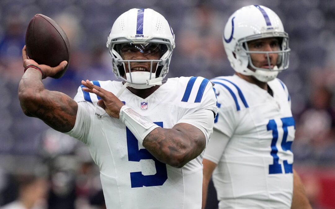 Colts coach: Flacco offers ‘best chance to win’​