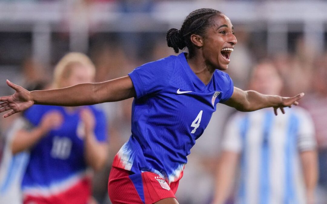 Girma: ‘Such a joy’ to score first USWNT goals​​