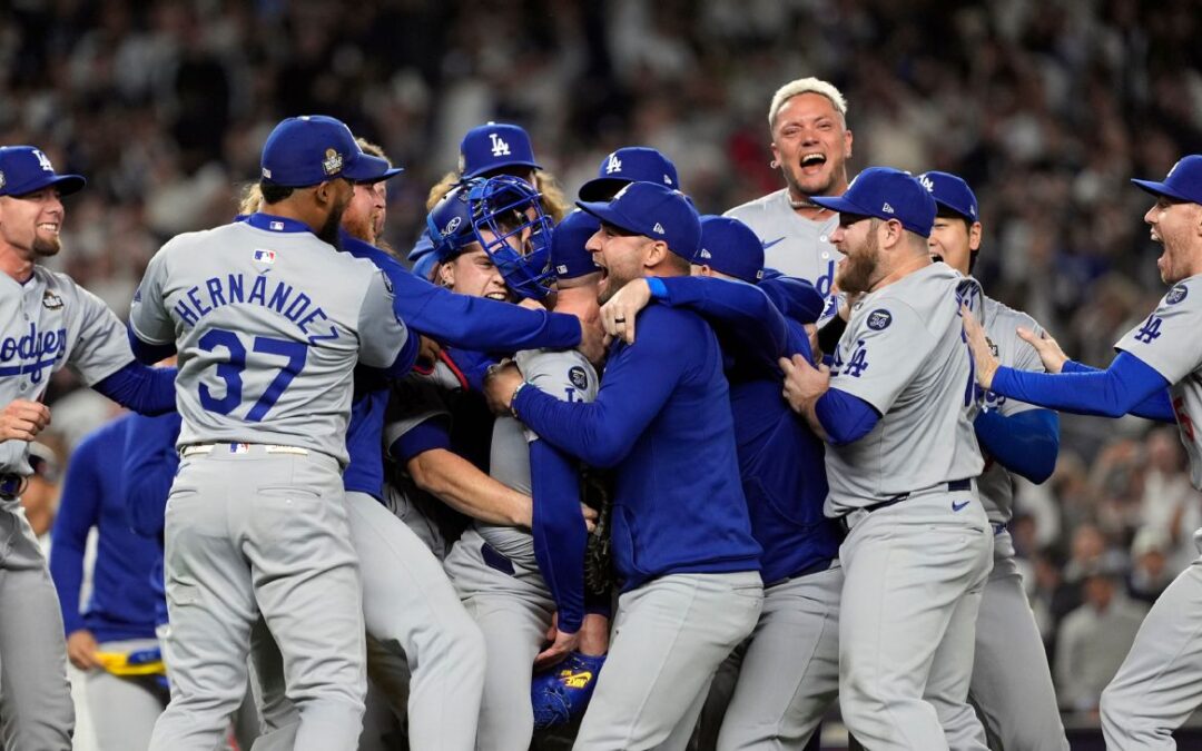 In ‘crazy’ year, Dodgers win title after wild rally​