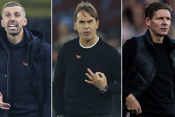 Premier League sack race as five managers fight to save futures in international break​