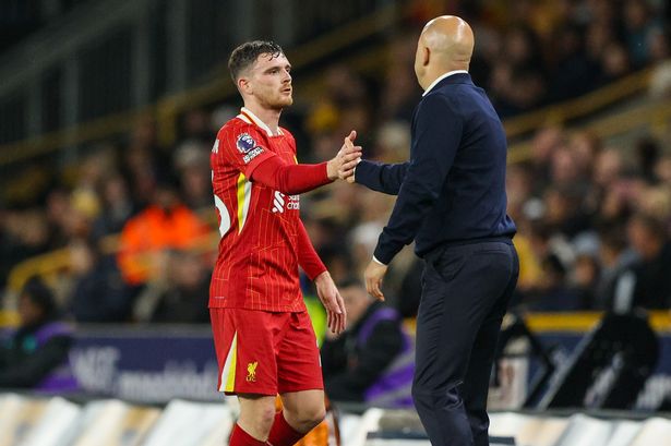 Andy Robertson facing fight to keep spot in Arne Slot’s Liverpool side​