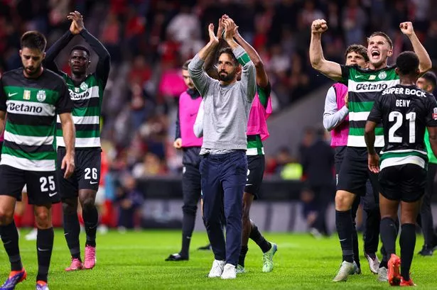 Ruben Amorim enjoys sensational Sporting Lisbon farewell ahead of Man Utd move​