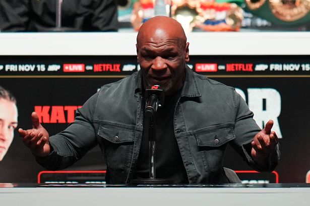 Mike Tyson utters just 21 words during Jake Paul press conference​