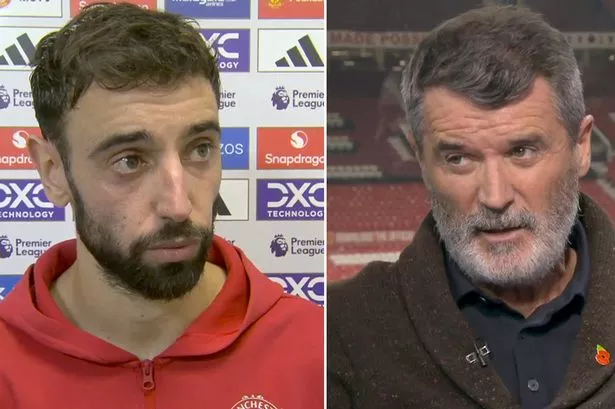 Roy Keane takes aim at Bruno Fernandes after Man Utd captain’s apology to Erik ten Hag​