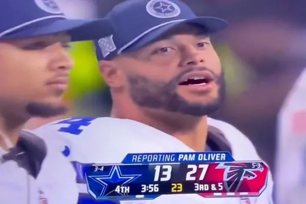 Dak Prescott caught saying what he thinks of Dallas Cowboys team-mates live on TV​